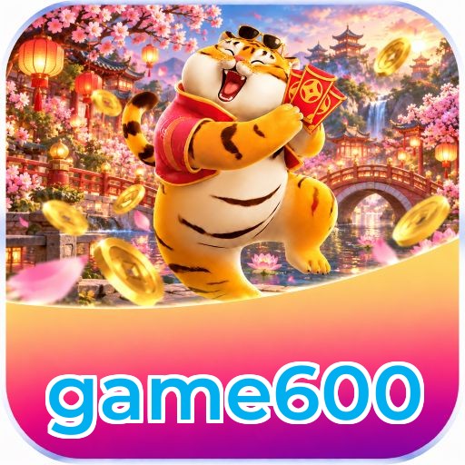Interface da plataforma game600 mostrando slots populares e bônus de boas-vindas